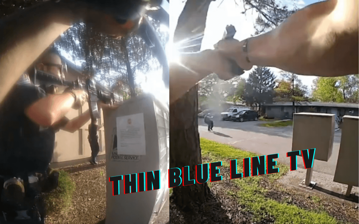 BODYCAMS: Suspect Raises Gun On Officers, Doesn’t End Well For Him… Pink Mist…