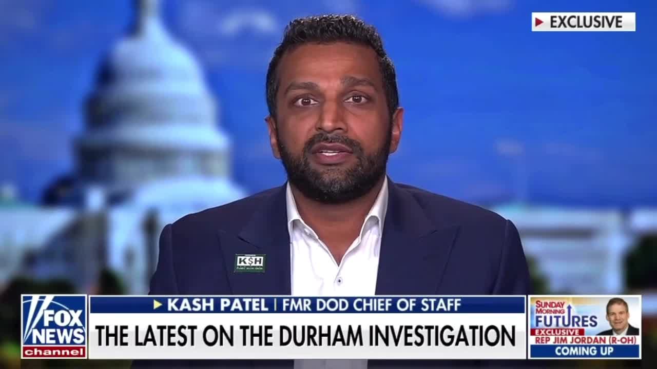 Kash Patel Drops Some Big Booms On The Clinton Campaign & FBI Cabal On Live TV