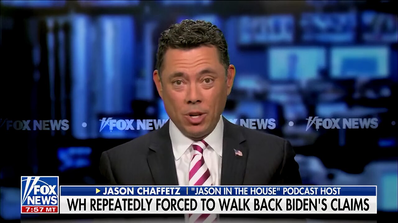 Chaffetz: Biden Barely Finished Speaking and W.H. Backtracks His Statements, Who Are the Puppeteers?