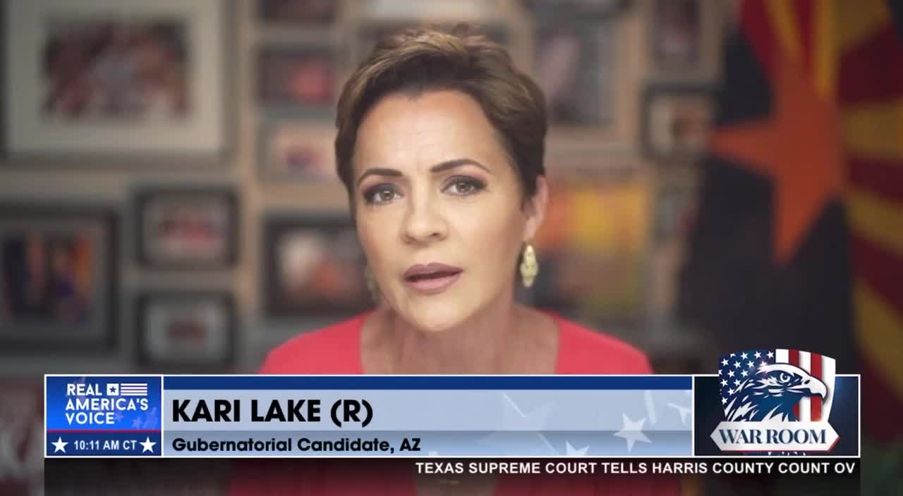 Kari Lake lashes out at Maricopa County’s blatant discrimination against Election Day voters