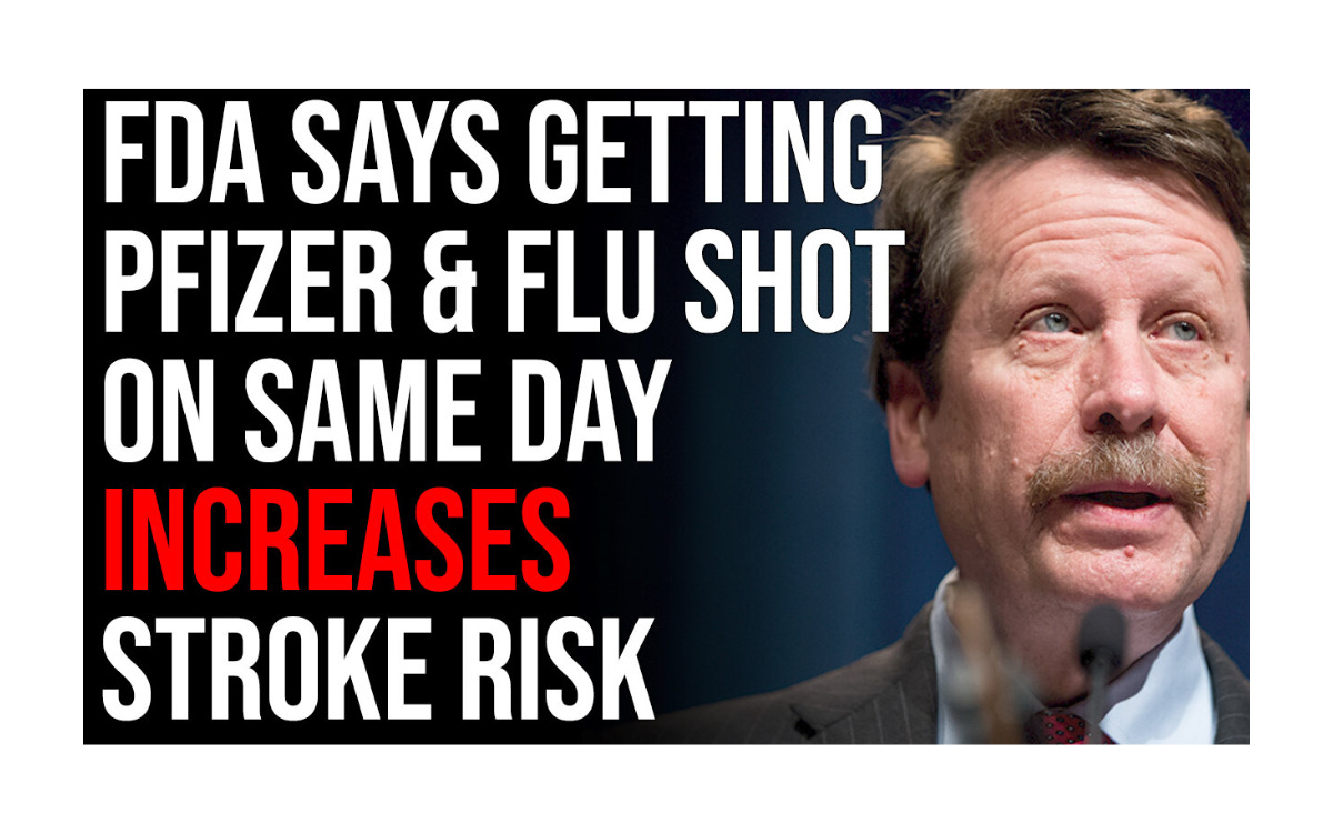 FDA says Pfizer and flu shot on same day could increase stroke risk