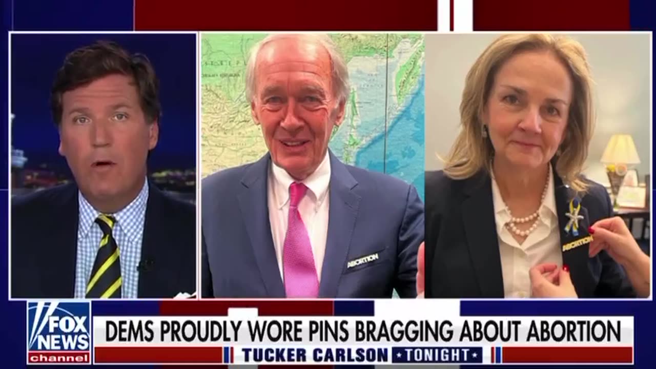 Democrats wore pins promoting human sacrifice to Biden’s State of the Union address