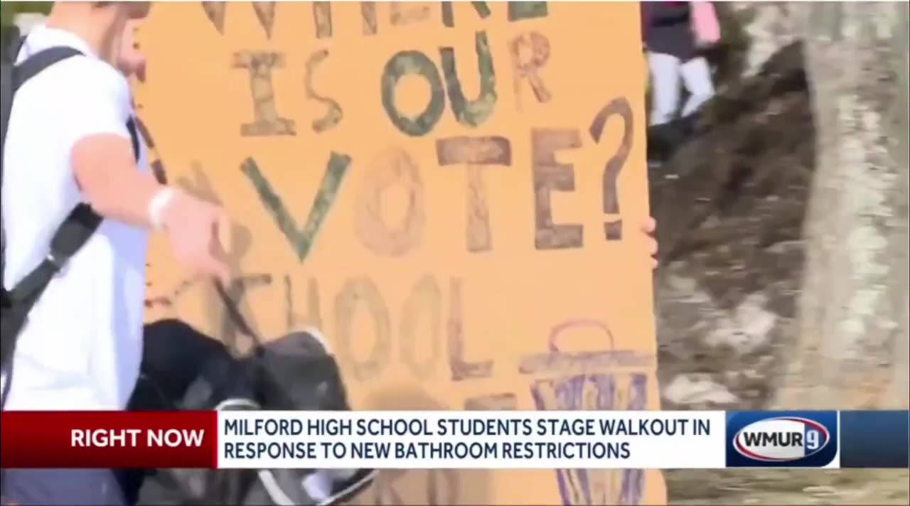 School district bans urinals, covers them with trash bags and tape to appease gender dysphoria crowd [VIDEO]