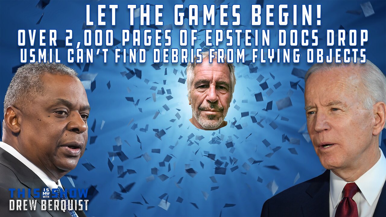 Epstein Docs Drop!  Apparently, the debris from the flying objects did not, USMIL does not find any