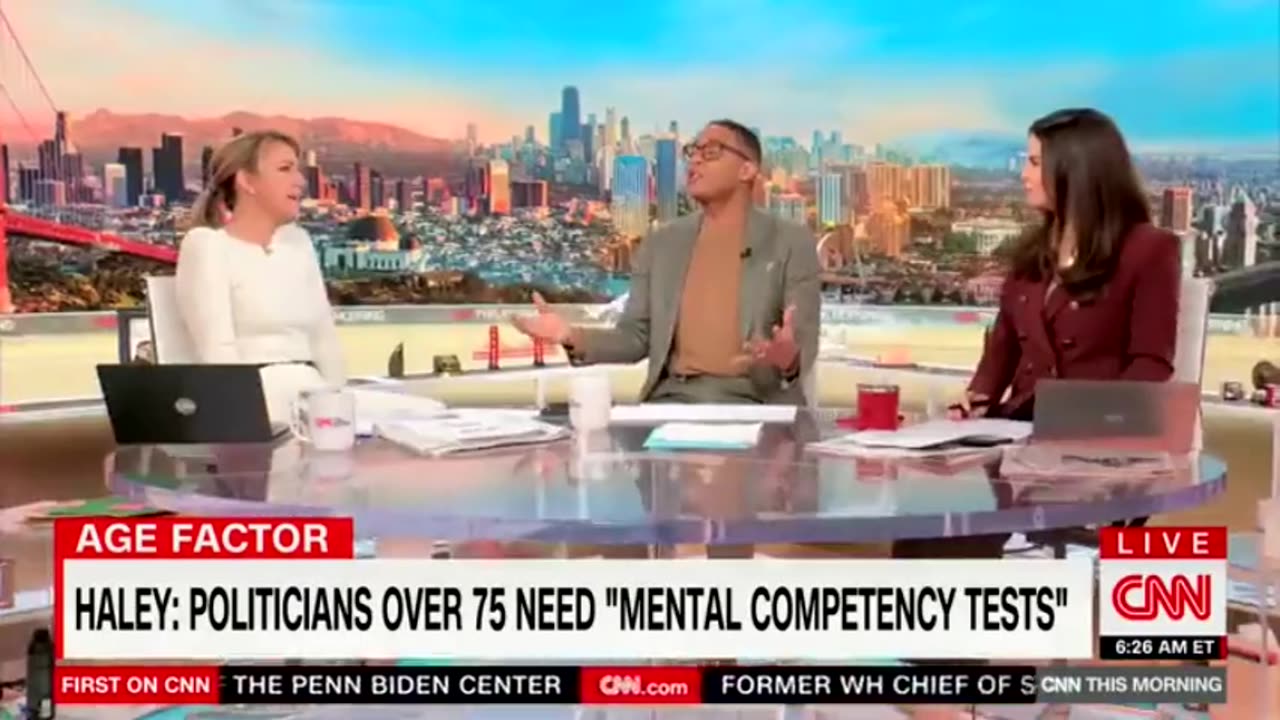 Don Lemon makes a sexist comment on CNN in front of 2 female co-hosts