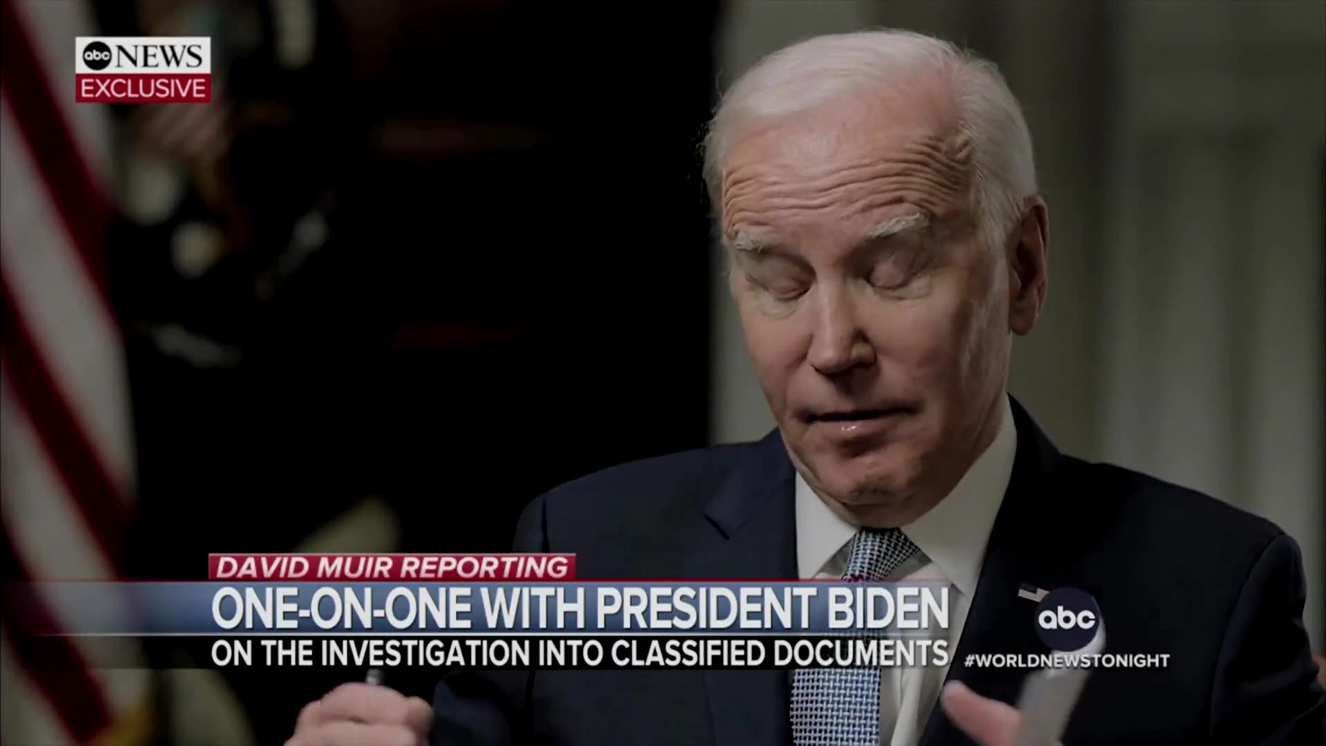 Awkward Biden Talks Weirdly About His Classified Documents Scandal, Admits It Goes Back 50 Years [VIDEO]