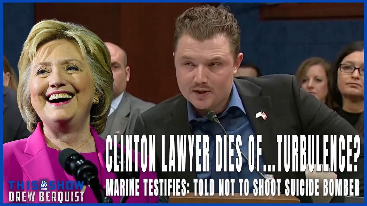 Clinton lawyer killed by heavy turbulence?  |  Marine told him not to fire the Kabul suicide attack