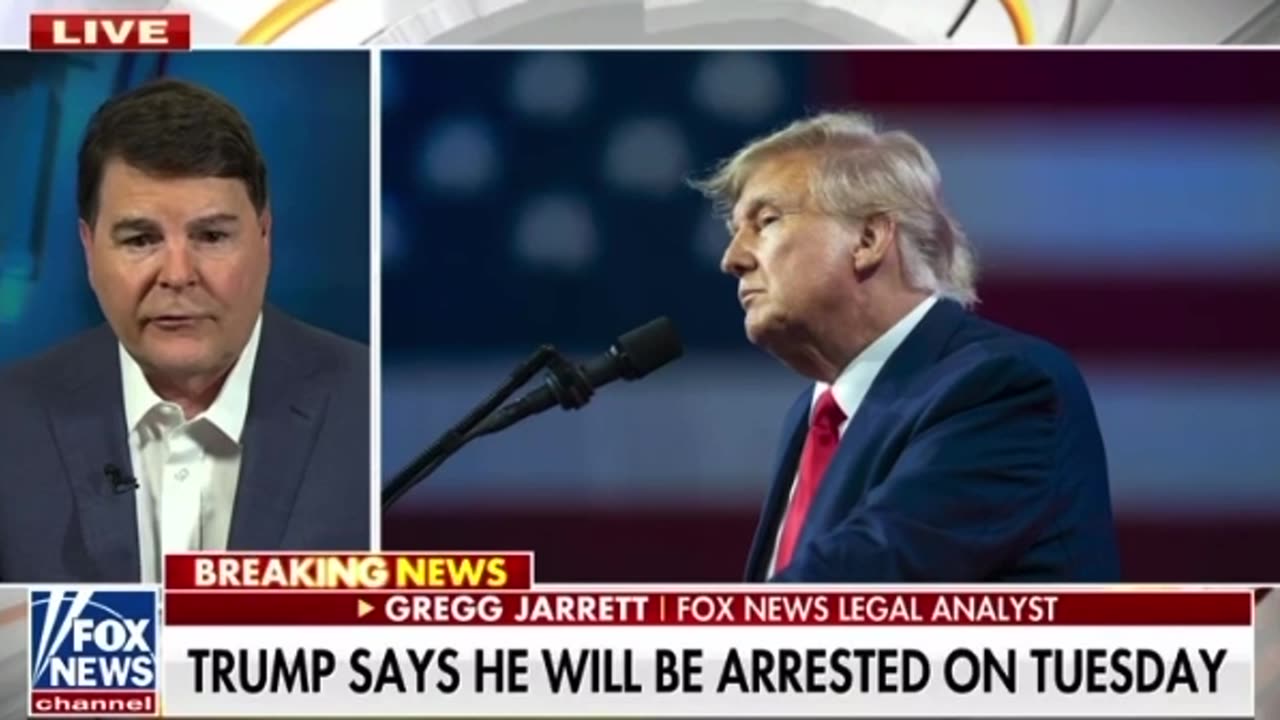 Trump says he will be arrested on Tuesday [VIDEO]