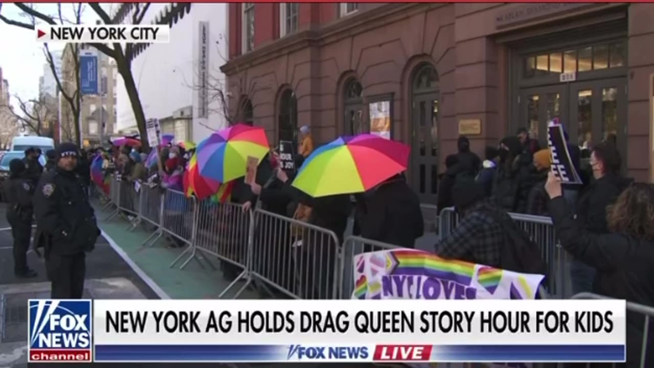 NY AG Holds Drag Queen Storytime for Kids with Taxpayer Money [VIDEO]