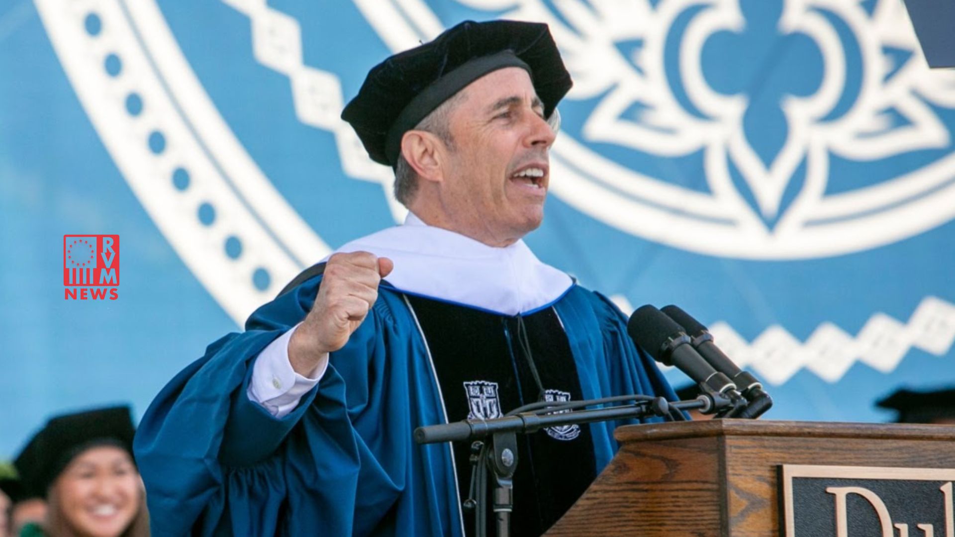 College brats interrupt Duke's commencement during Jerry Seinfeld's speech [VIDEOS]